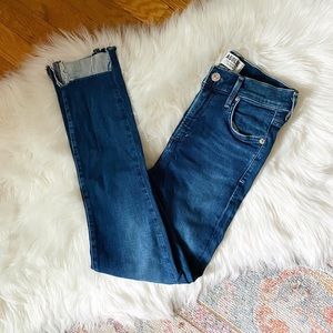 Agolde Sophie High rise crop jeans